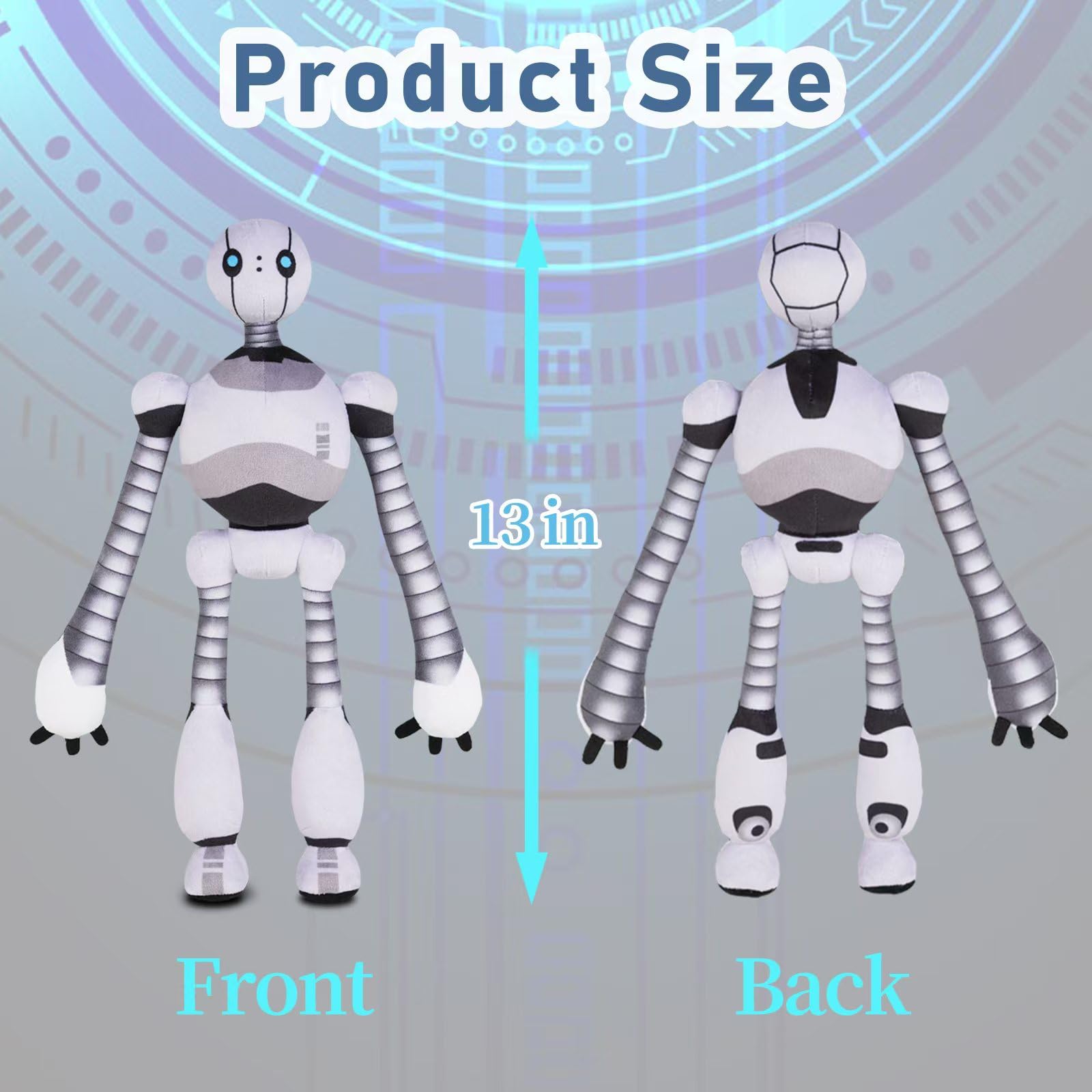 Foto 3 pulgar | Robot De Peluche De Juguete Genérico Ajustable De 33 Cm De Altura Para Niños - Venta Internacional.