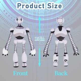 Foto 2 | Robot De Peluche De Juguete Genérico Ajustable De 33 Cm De Altura Para Niños - Venta Internacional.