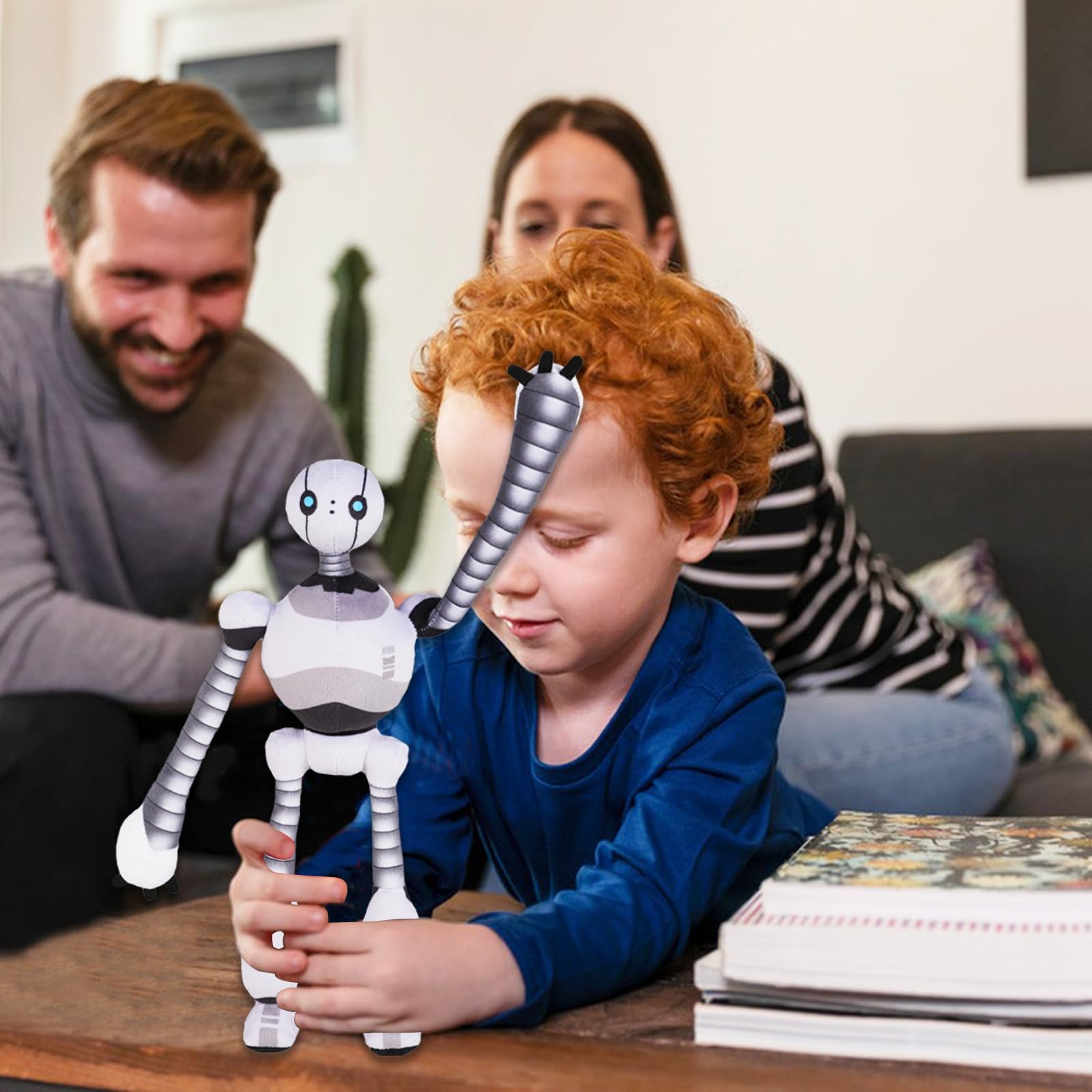Foto 4 pulgar | Robot De Peluche De Juguete Genérico Ajustable De 33 Cm De Altura Para Niños - Venta Internacional.