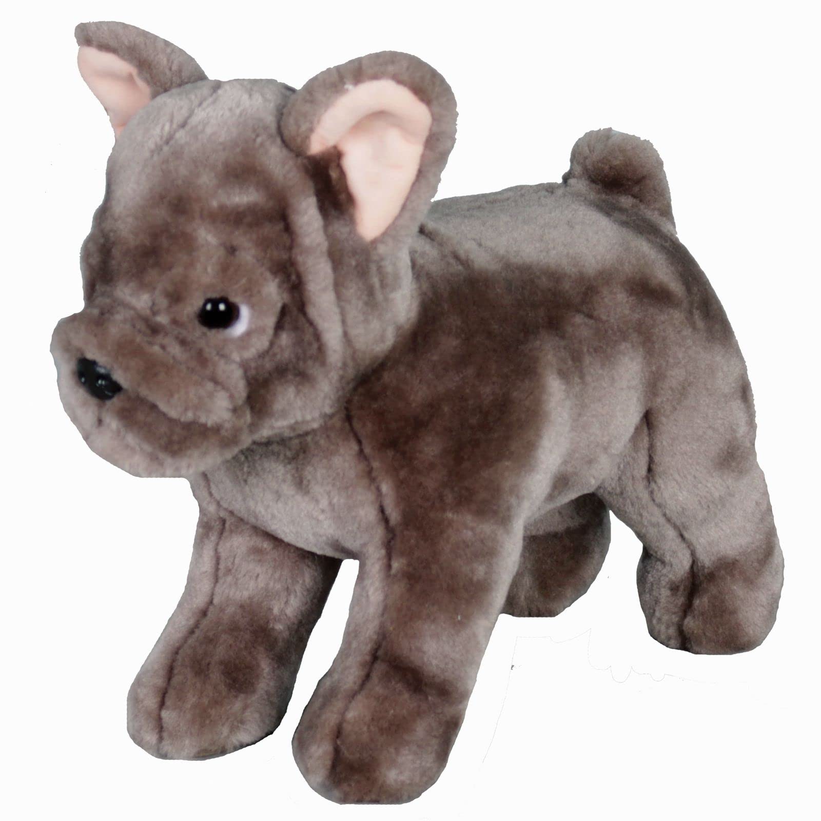Foto 5 pulgar | Peluche De Peluche Realista Con Forma De Bulldog Francés, 25 Cm - Venta Internacional.