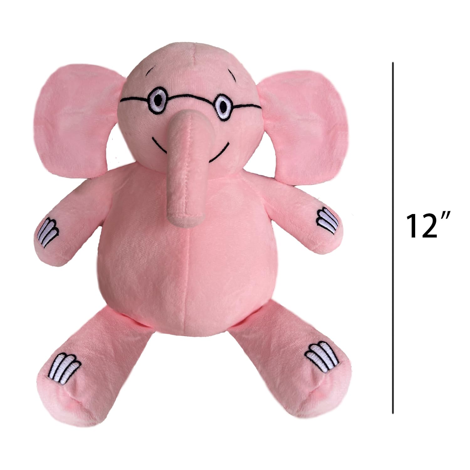 Foto 7 pulgar | Peluche Genérico 2024 Con Elefante Azul Y Cerdo Rosa Para Niños - Venta Internacional.