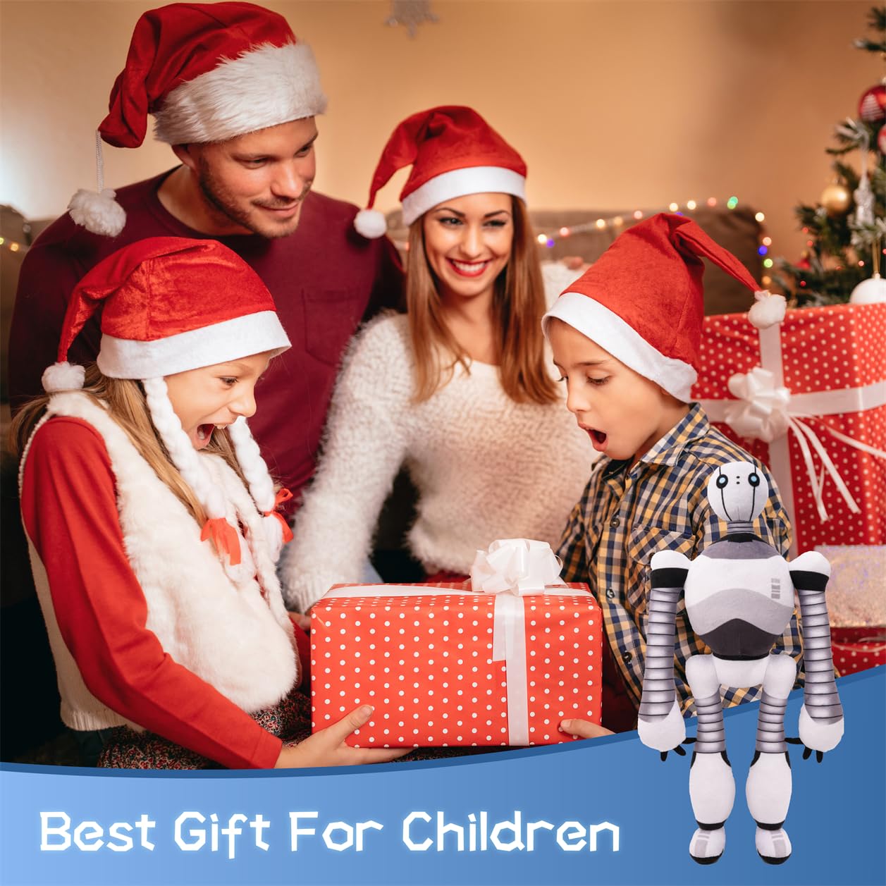 Foto 6 | Peluche Robot De Peluche De 35 Cm Para Niños Y Niñas - Venta Internacional.