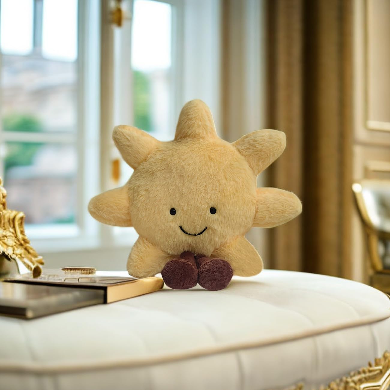 Foto 6 pulgar | Muñeco De Peluche Sun Plushie De 30,5 Cm, Suave, Regalo Para Niños - Venta Internacional.