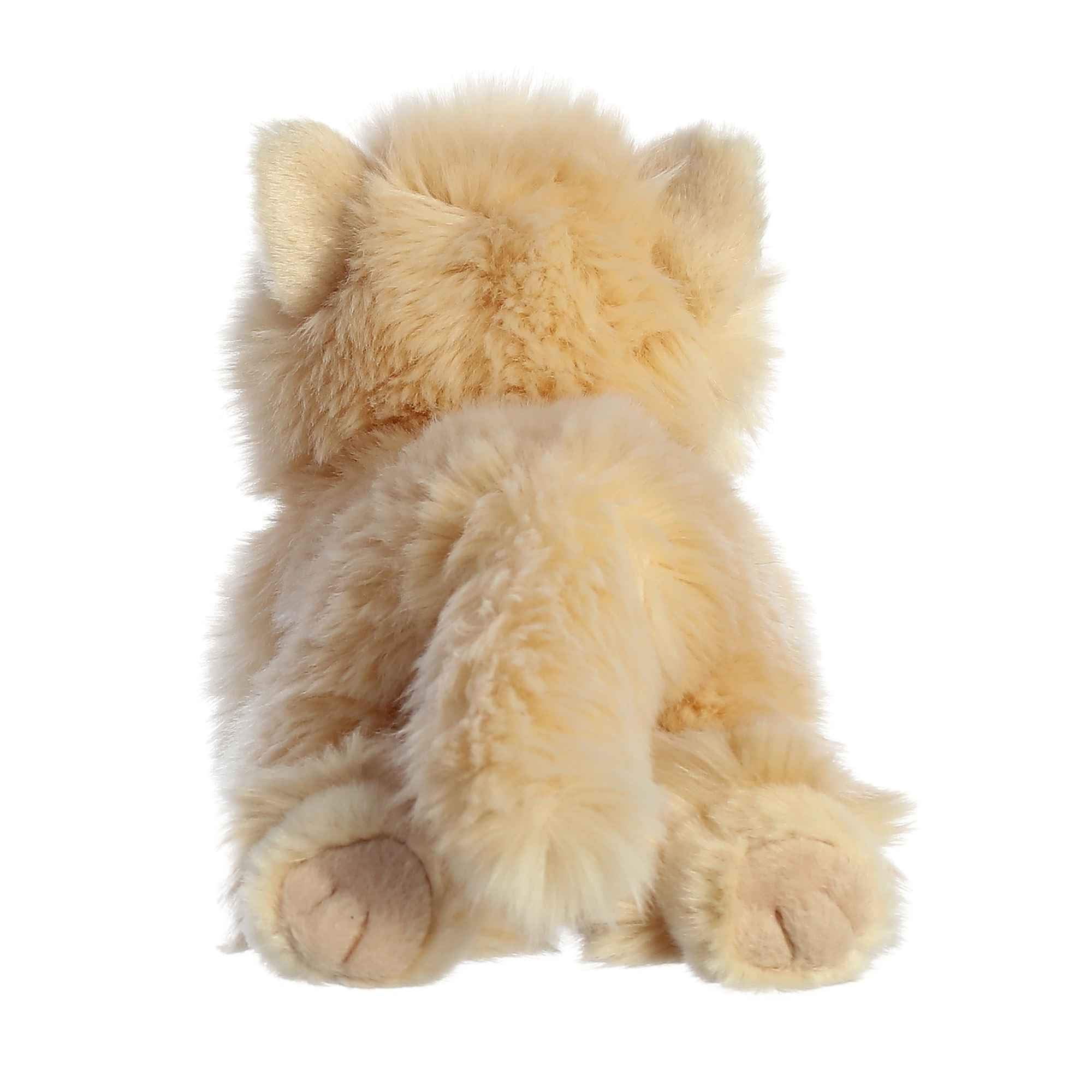 Foto 5 pulgar | Peluche Aurora, Gato Persa Miyoni Realista, 21 Cm - Venta Internacional.