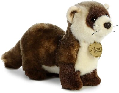 Foto 1 | Hurón Realista Miyoni De Patas Negras Con Forma De Animal De Peluche Aurora - Venta Internacional.