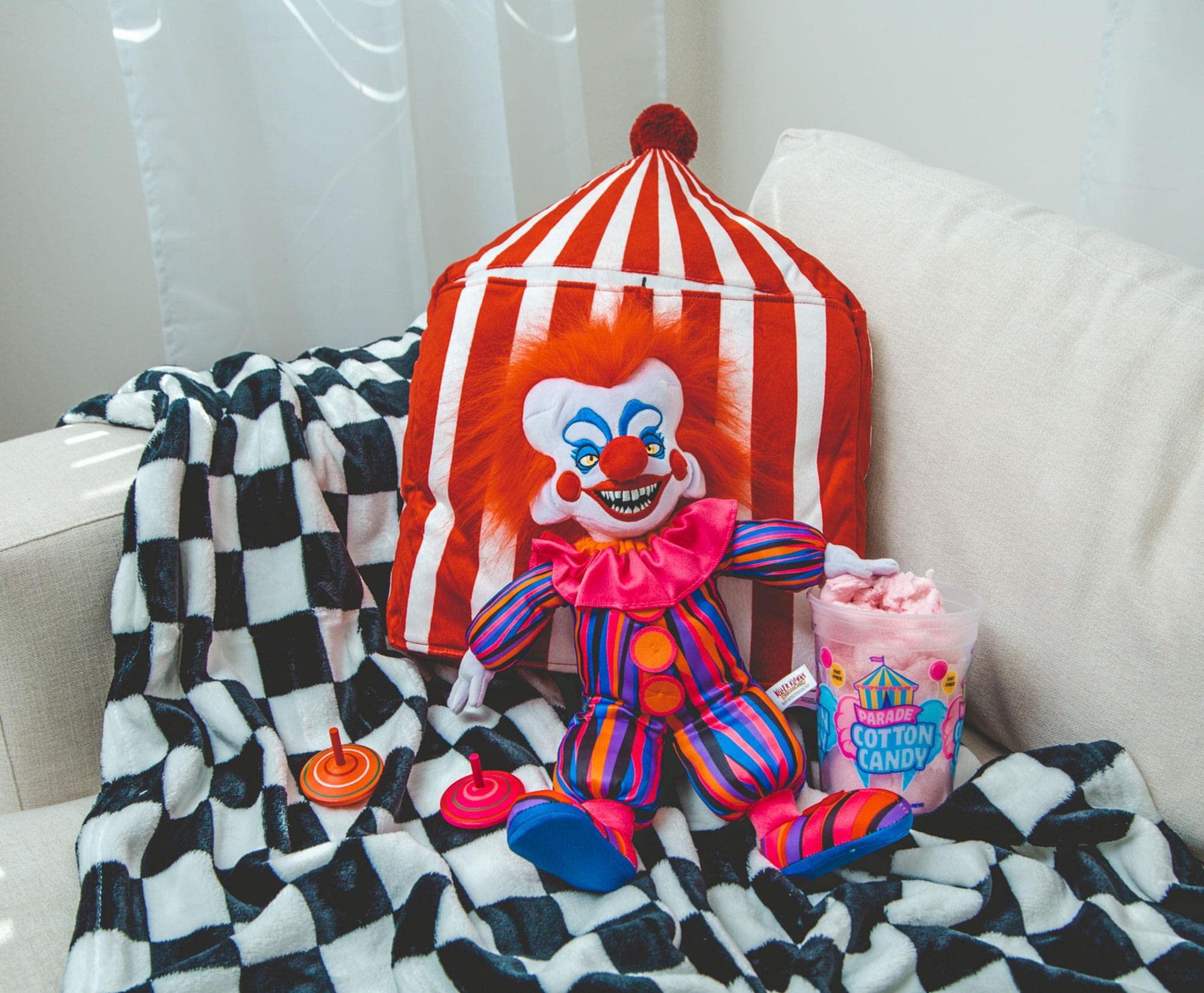 Foto 7 pulgar | Juguete De Peluche Toynk Killer Klowns From Outer Space Rudy De 14 Pulgadas - Venta Internacional.