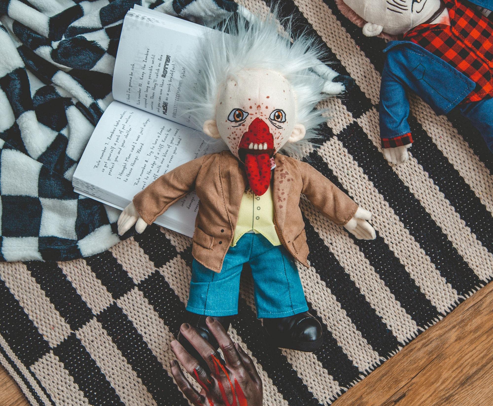 Foto 7 pulgar | Juguete De Peluche Toynk, Día De Los Muertos, Dr. Tongue, 35 Cm, Coleccionista - Venta Internacional.