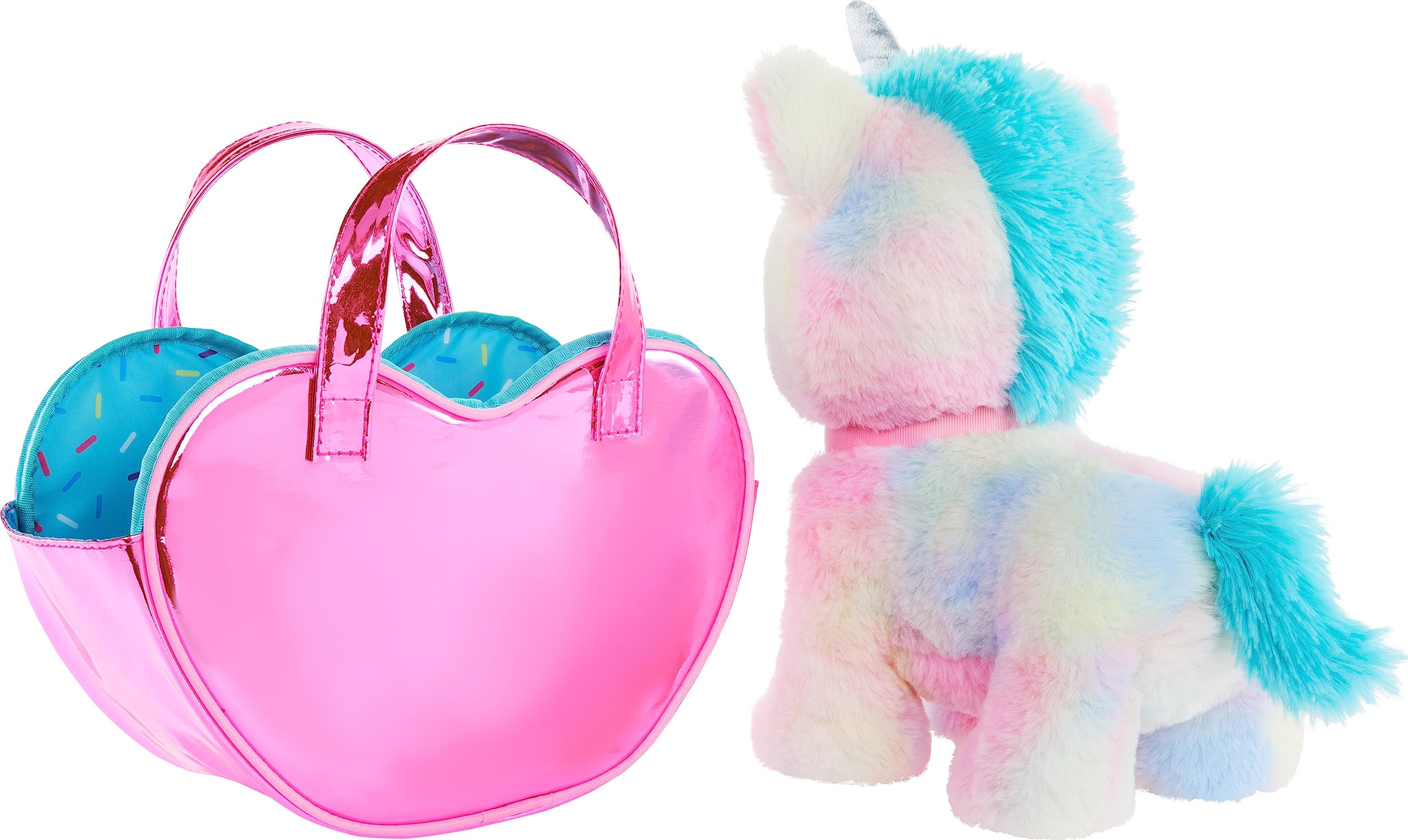 Foto 6 pulgar | Set De Peluche Con Forma De Unicornio De Barbie Con Monedero Y 5 Unidades - Venta Internacional.