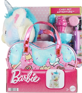 Foto 6 | Set De Peluche Con Forma De Unicornio De Barbie Con Monedero Y 5 Unidades - Venta Internacional.