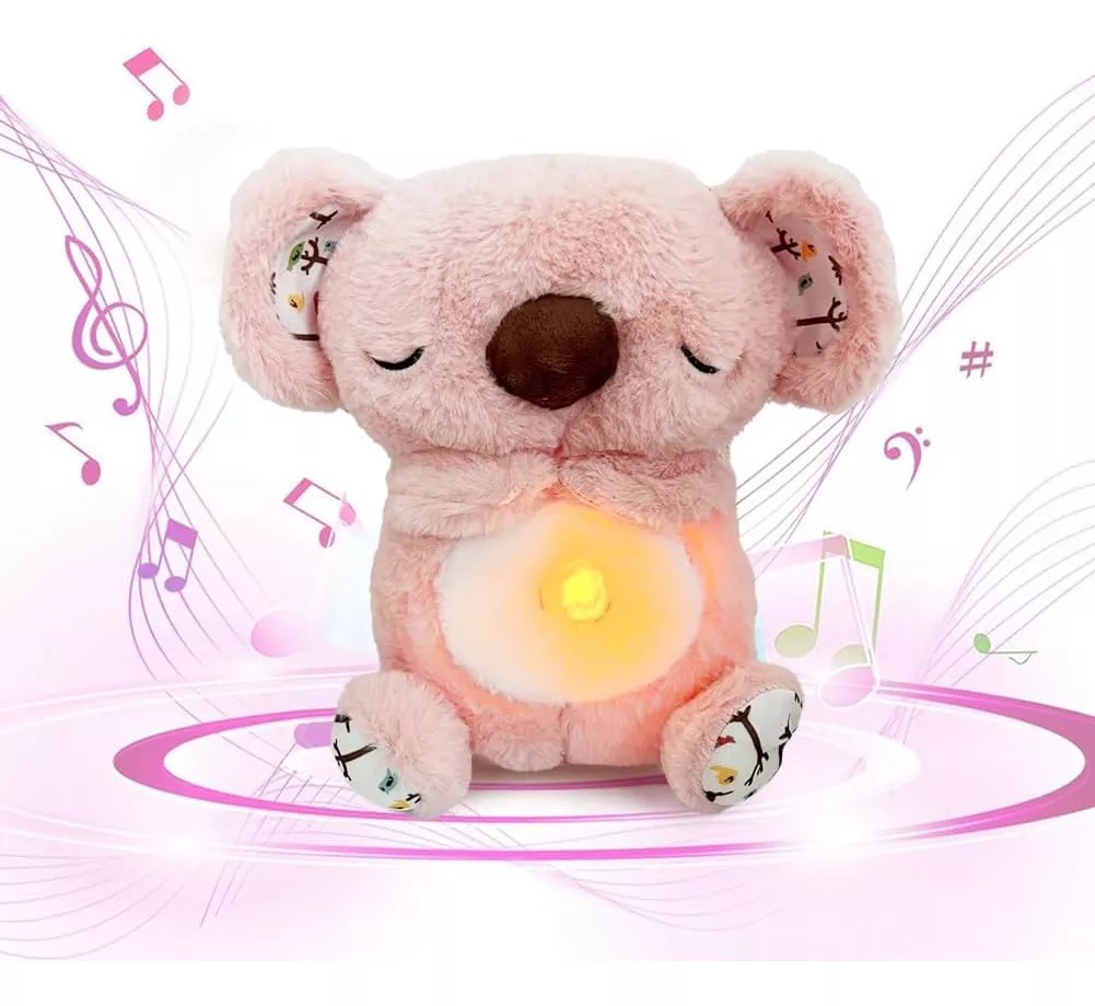 Foto 6 pulgar | Koala De Peluche Que Respira Con Luces Y Música