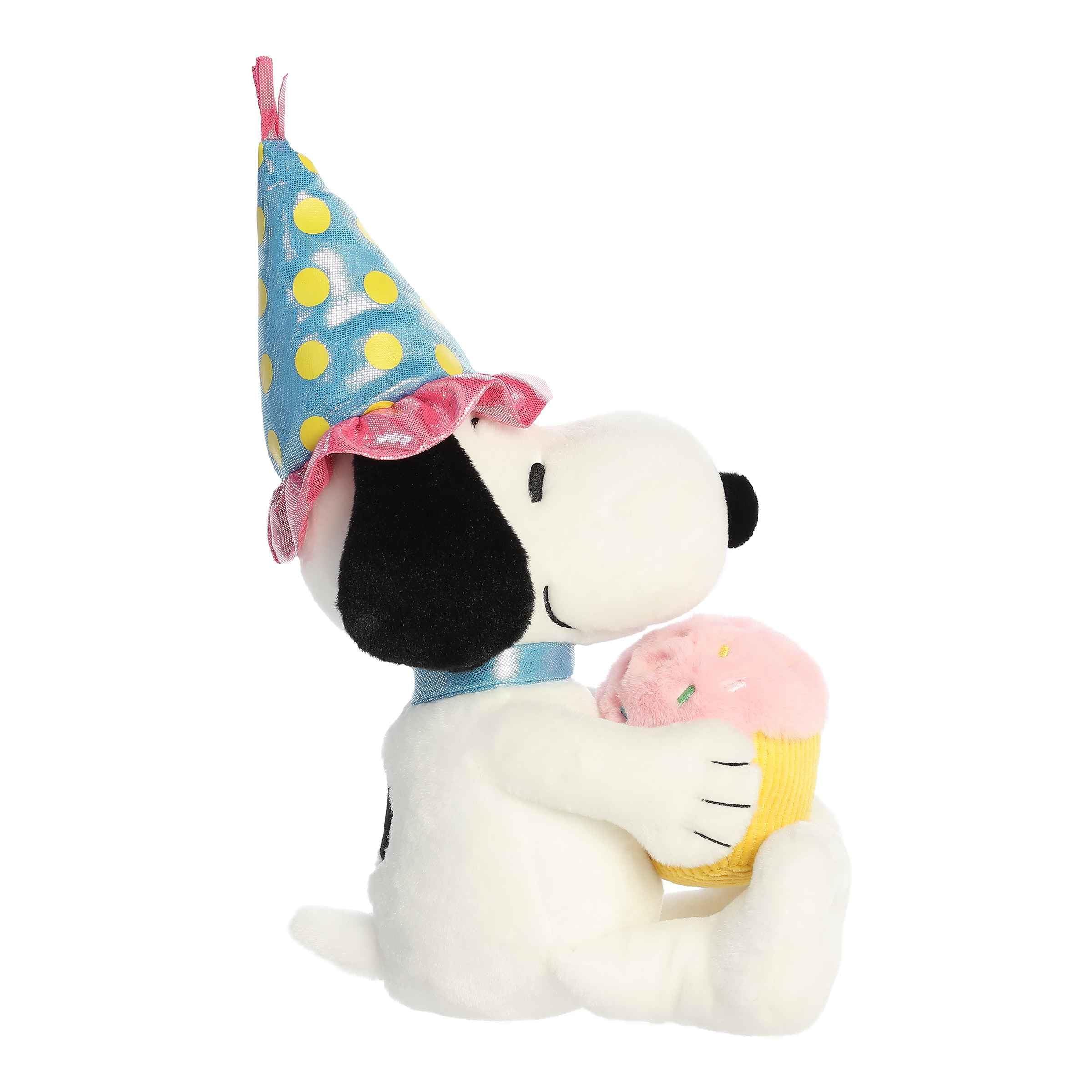 Foto 4 pulgar | Animal De Peluche Aurora Birthday Snoopy Peanuts 30 Cm - Venta Internacional.