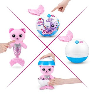 Foto 3 | Peluche Pets Alive Furmaids Mermaid Zuru Con Luces Y Sonidos - Venta Internacional.