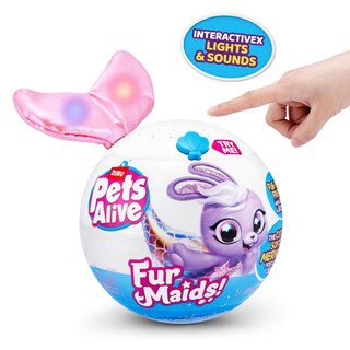 Foto 4 | Peluche Pets Alive Furmaids Mermaid Zuru Con Luces Y Sonidos - Venta Internacional.