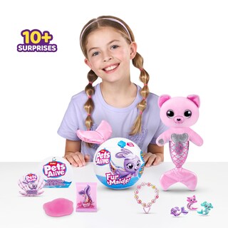 Foto 5 | Peluche Pets Alive Furmaids Mermaid Zuru Con Luces Y Sonidos - Venta Internacional.