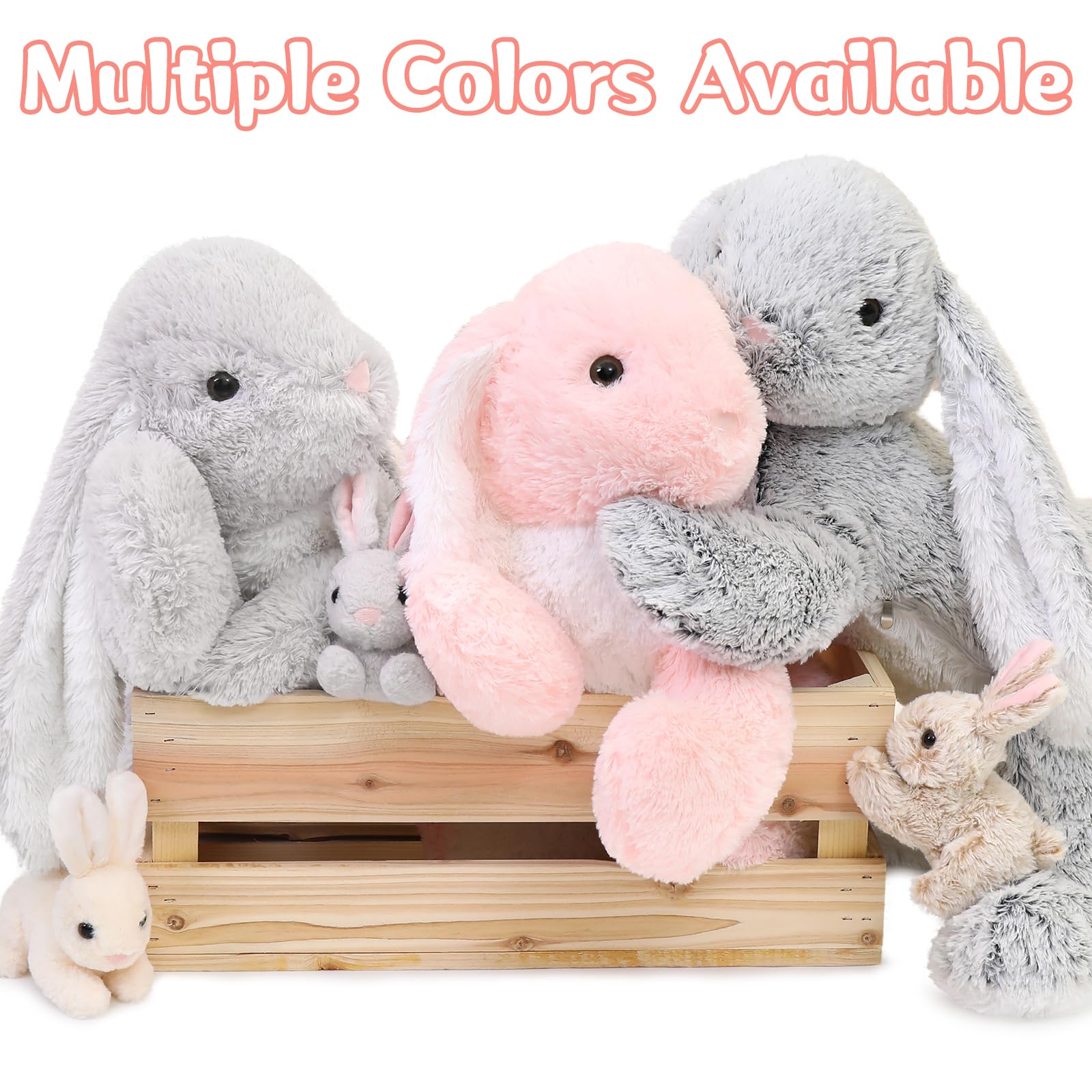 Foto 3 pulgar | Animal De Peluche Mao Golan Con 3 Bebés En El Interior De 24 Pulgadas - Venta Internacional.