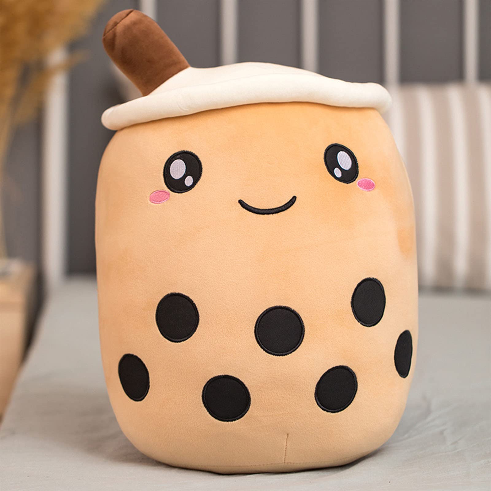 Foto 3 pulgar | Almohada De Peluche Vhyhcy, Bonita Almohada De Peluche Con Forma De Burbuja De Boba, 50 Cm - Venta Internacional.