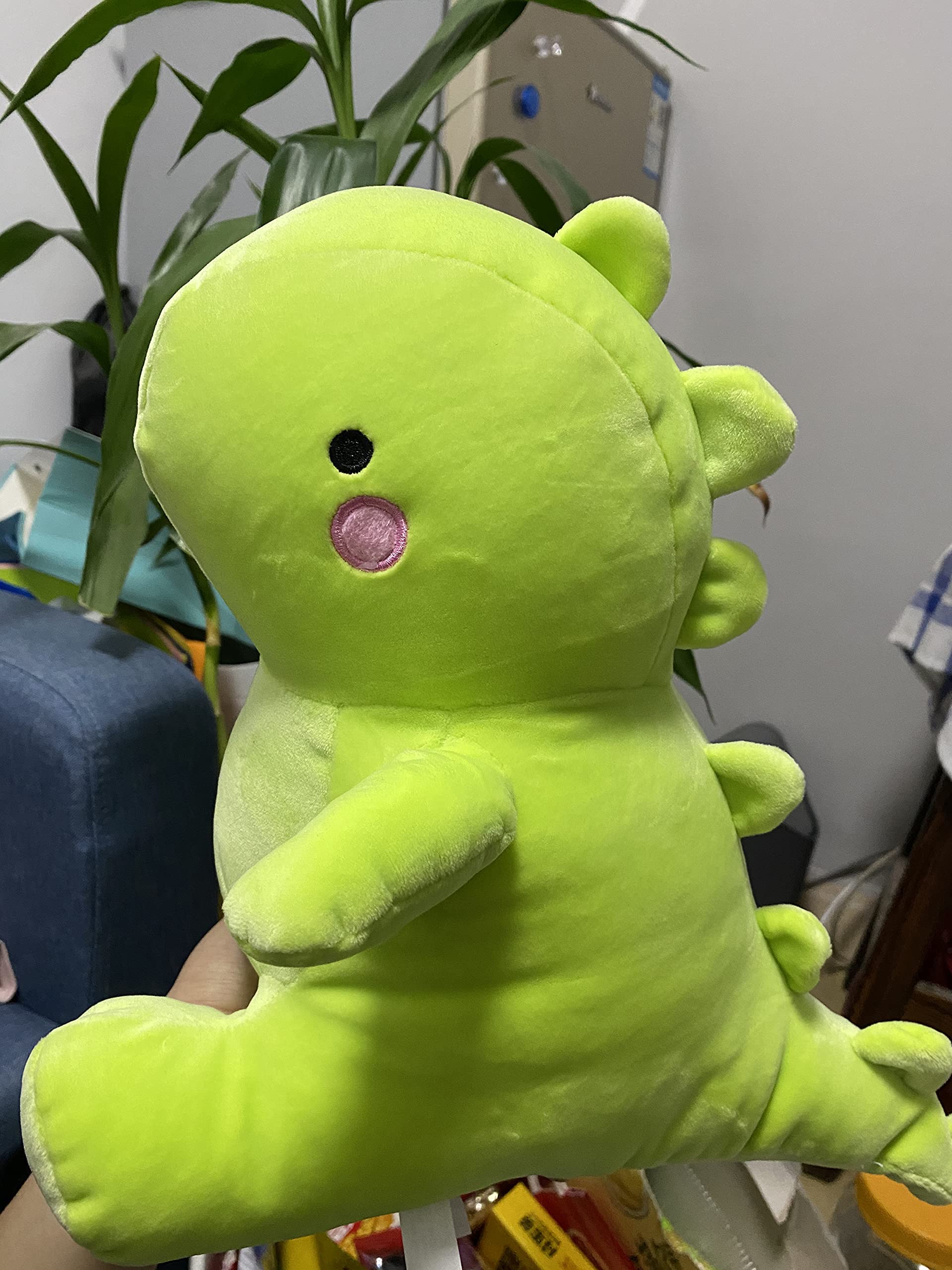 Foto 8 pulgar | Peluche Vhyhcy, Bonito Dinosaurio De Peluche, 50 Cm, Color Verde - Venta Internacional.