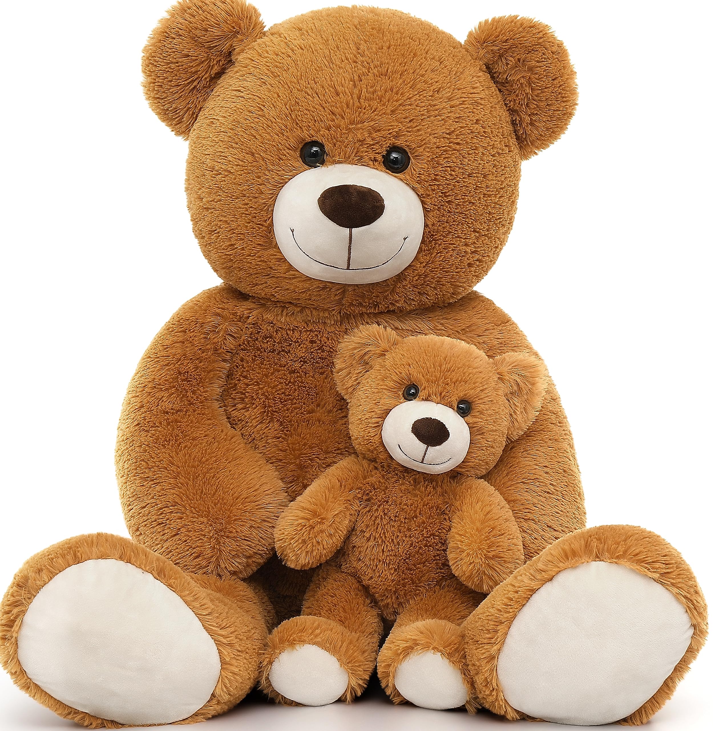Oso De Peluche Morismos Giant, Marrón Suave, 1 M - Venta Internacional.