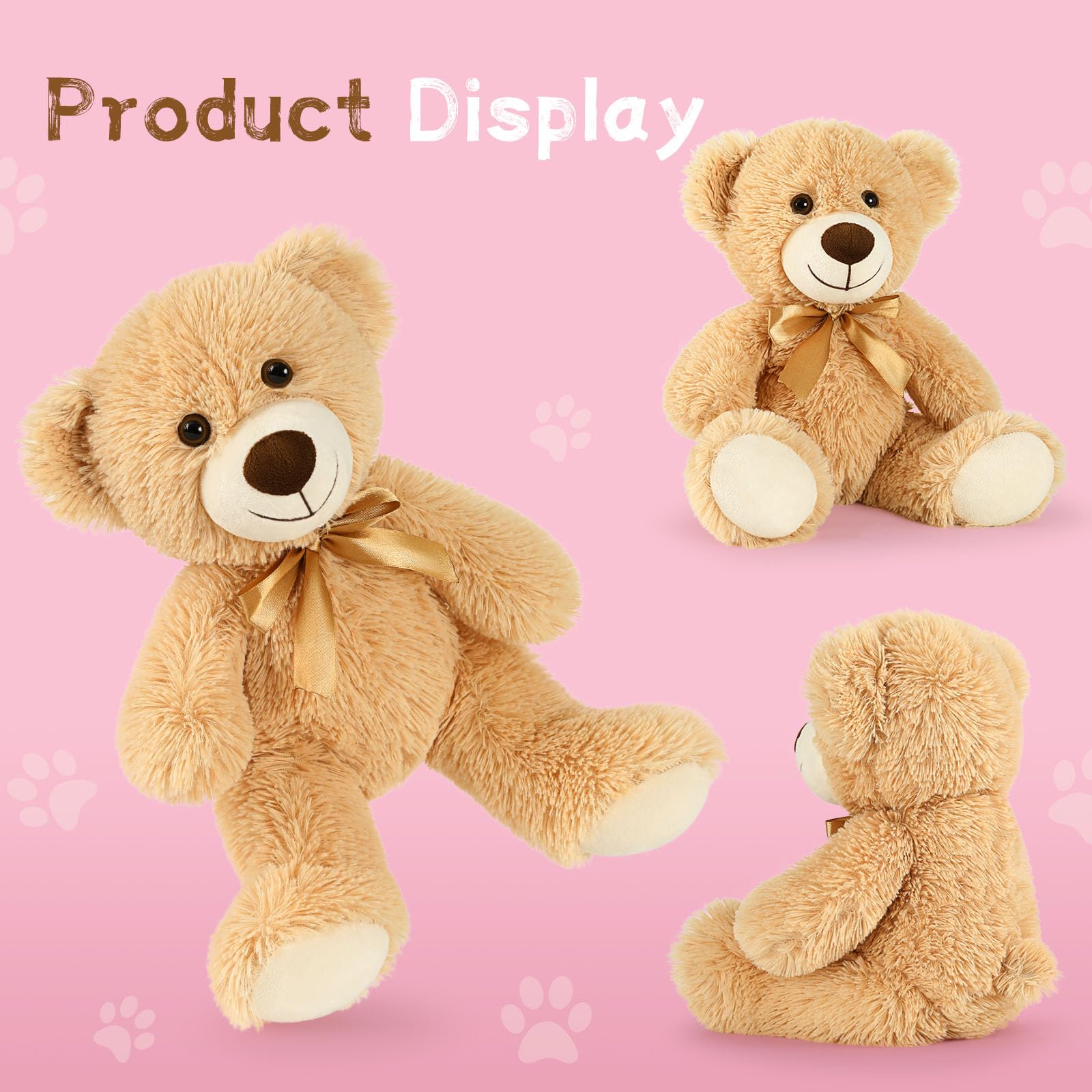 Foto 4 pulgar | Ositos De Peluche Maogolan Para Baby Shower De 13,5 Cm, Paquete De 3 Unidades - Venta Internacional.