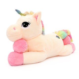 Foto 3 | Juguete De Peluche Tezituor Big Unicorn De 32 Pulgadas Para Niñas Mayores De 3 Años - Venta Internacional.