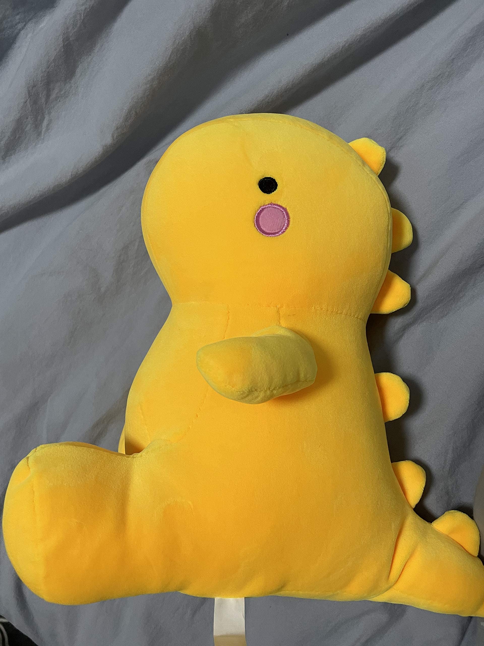 Foto 7 pulgar | Peluche Vhyhcy, Bonito Dinosaurio De Peluche, 50 Cm, Amarillo - Venta Internacional.