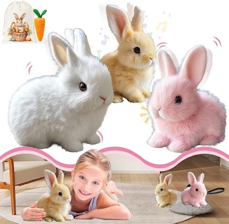 Foto 1 | Toy Bunny Bunby My Realistic Wollera Horizons Interactive - Venta Internacional.