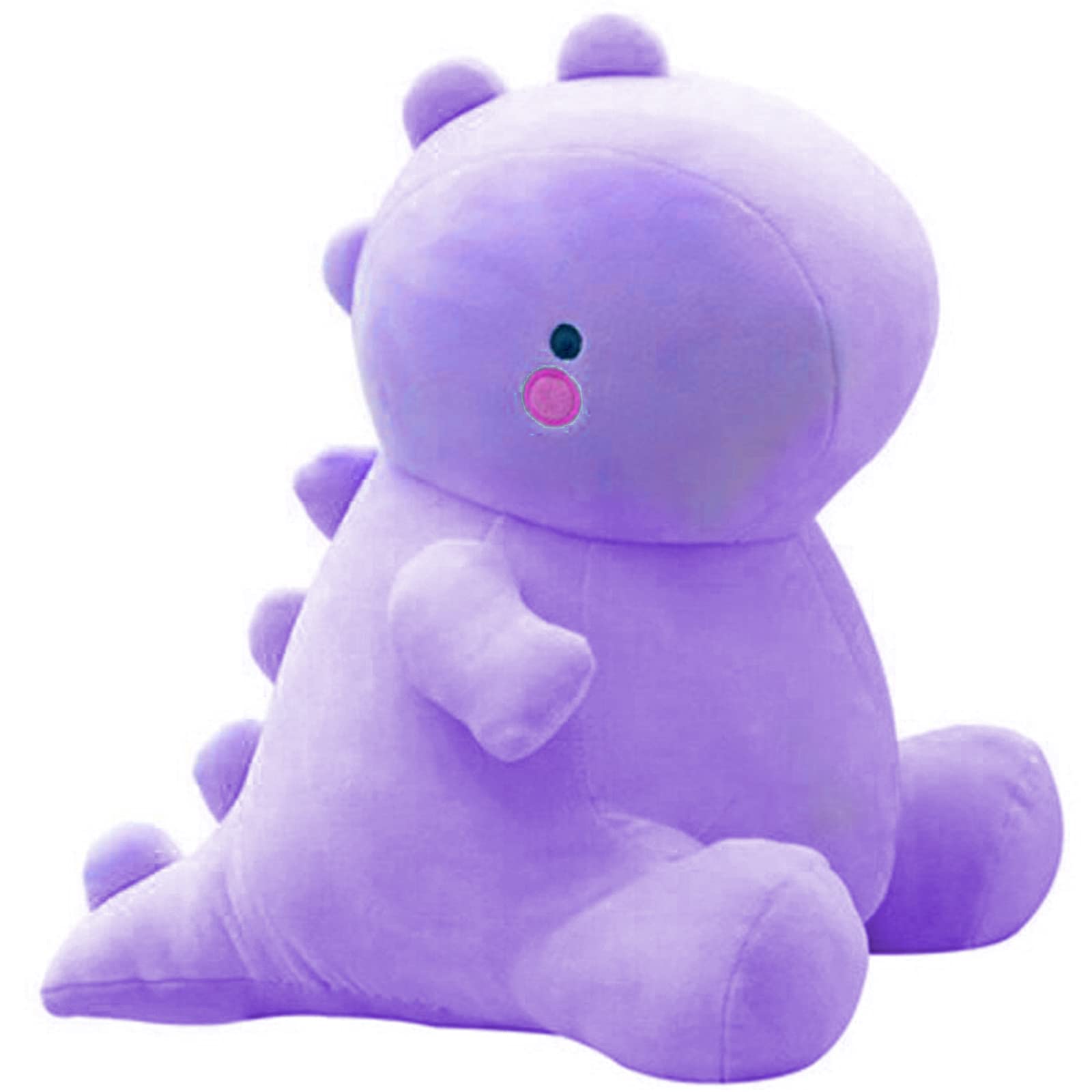 Peluche Vhyhcy, Bonito Dinosaurio De Peluche, 50 Cm, Color Morado - Venta Internacional.