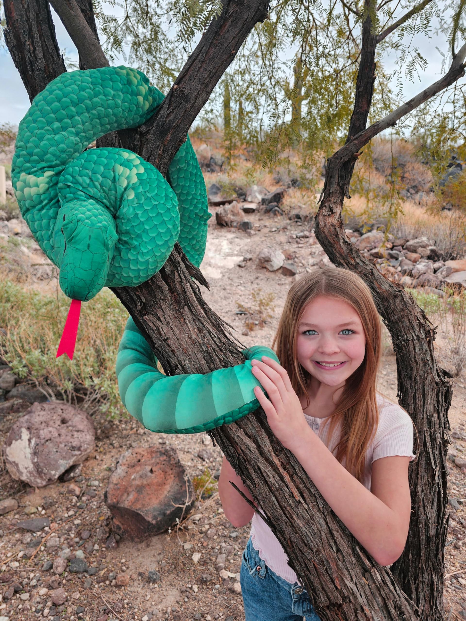 Foto 5 | Animal De Peluche Morismos Giant Snake Mommy Con Bebés Y Huevos - Venta Internacional.