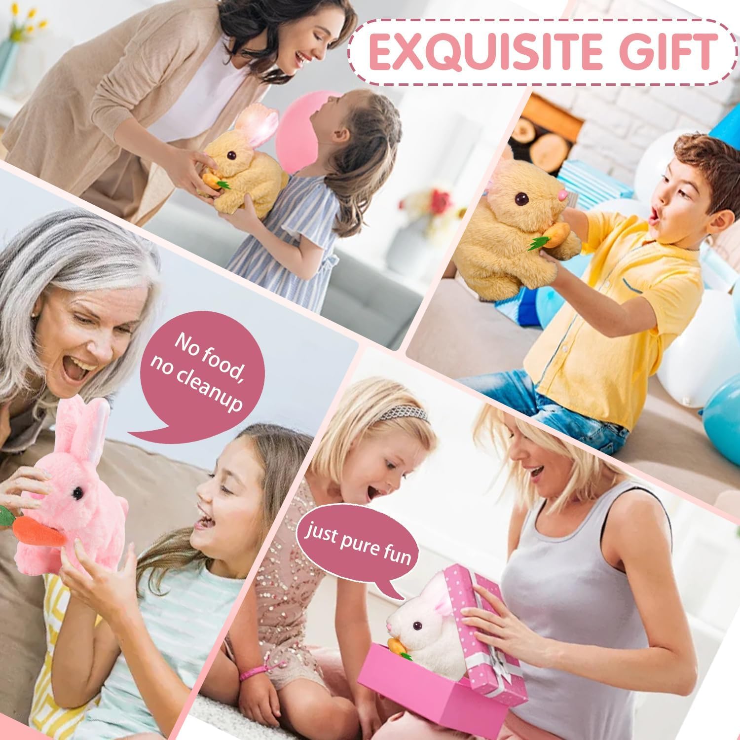 Foto 8 pulgar | Toy Bunny Bunby My Realistic Bunny Wollera Horizons Ab-bunny - Venta Internacional.
