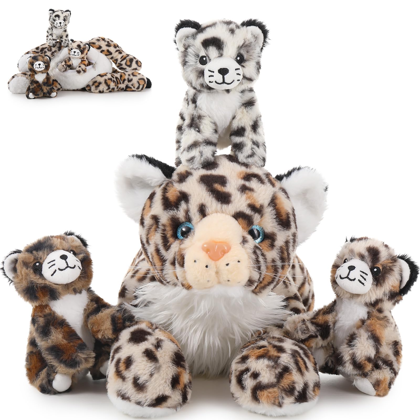 Peluche Maogolan Cheetah Con Animales De Peluche Para Bebés De 45 Cm - Venta Internacional.