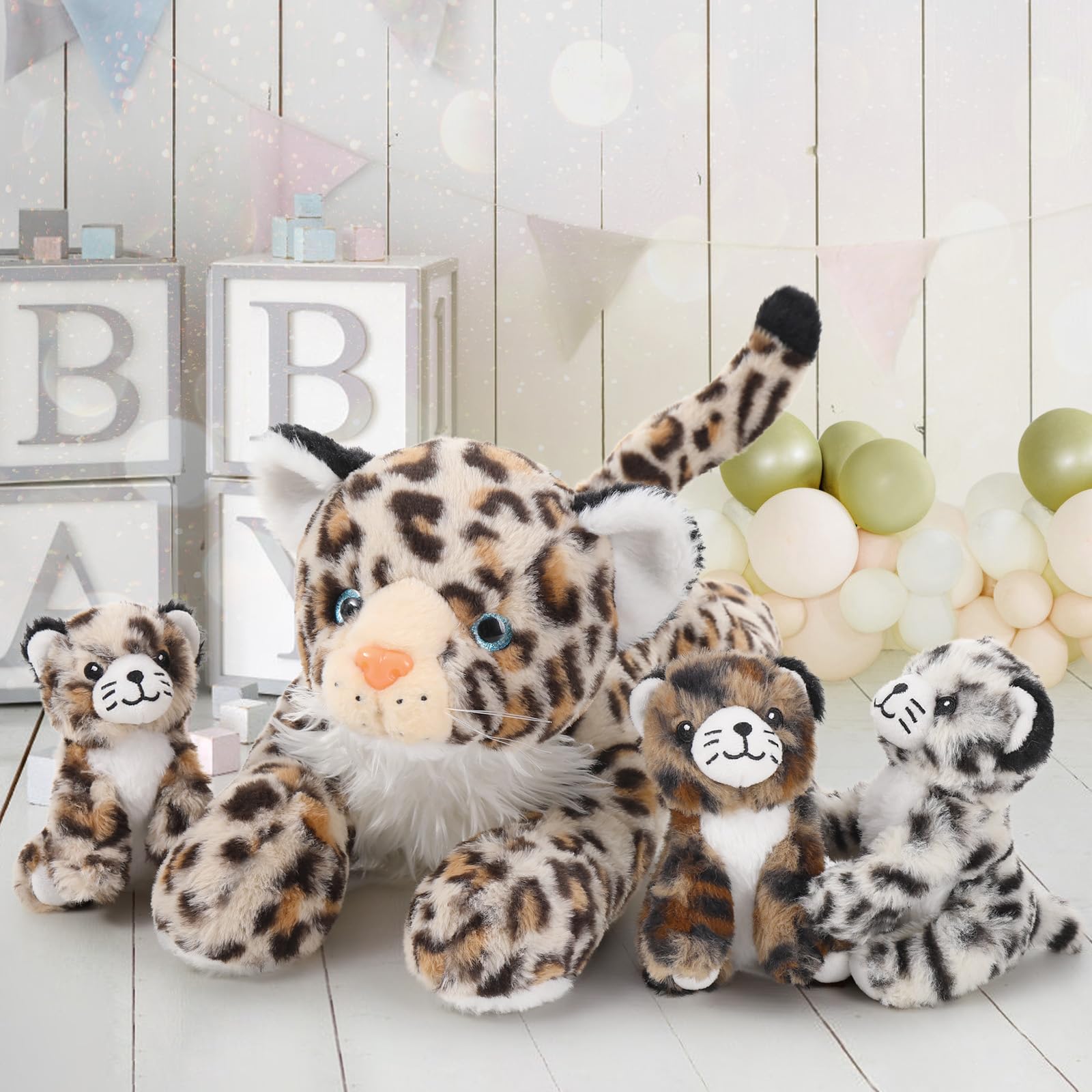 Foto 3 pulgar | Peluche Maogolan Cheetah Con Animales De Peluche Para Bebés De 45 Cm - Venta Internacional.