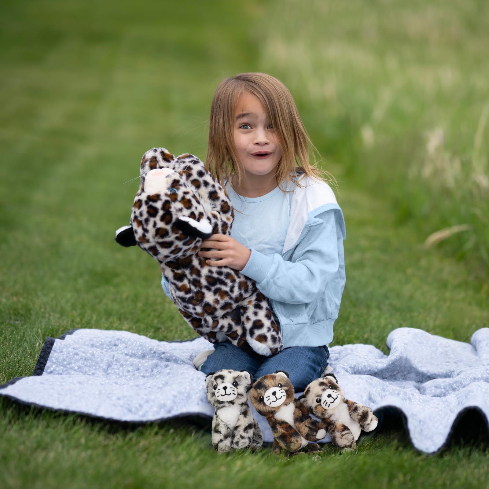 Foto 7 pulgar | Peluche Maogolan Cheetah Con Animales De Peluche Para Bebés De 45 Cm - Venta Internacional.