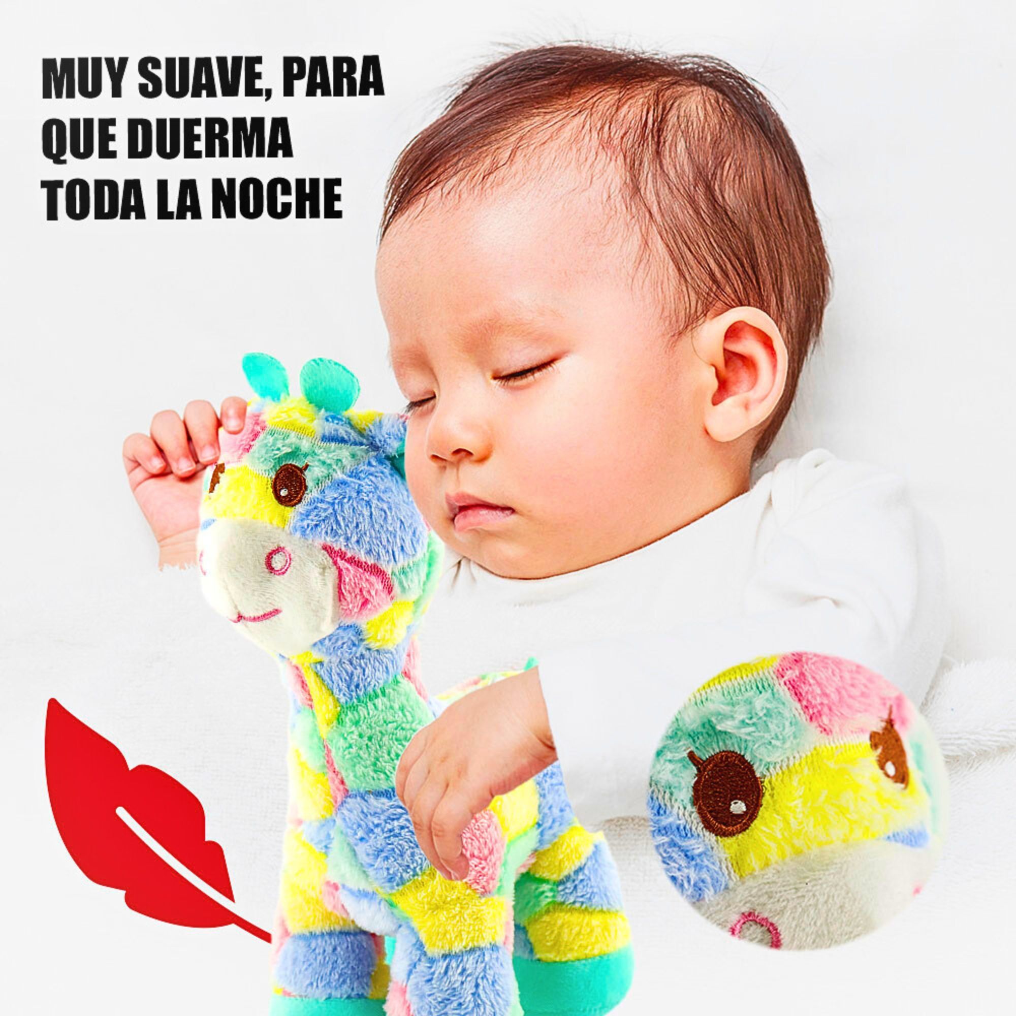 Foto 3 | Peluche Jirafa Multicolor 30 x 16 cm