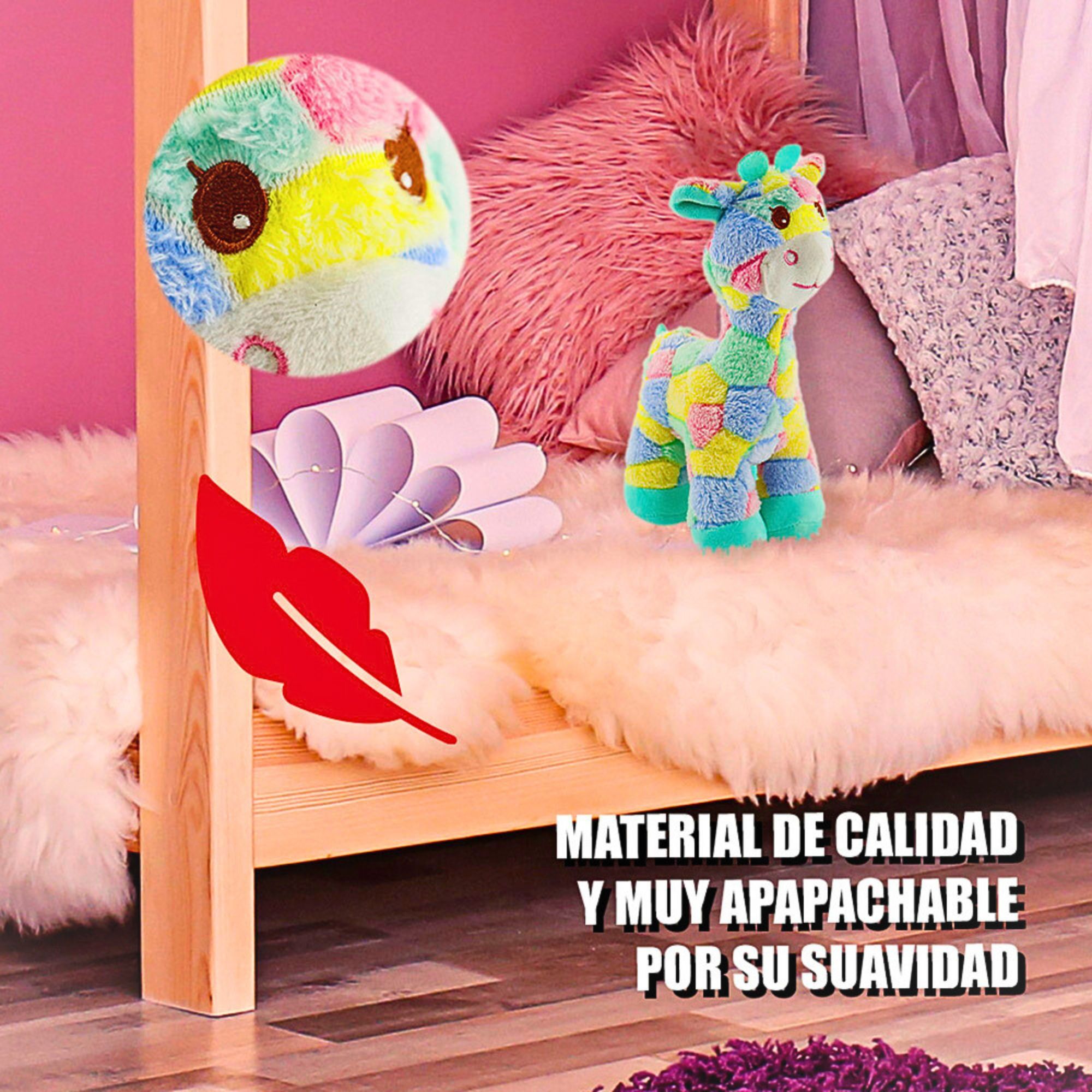 Foto 7 pulgar | Peluche Jirafa Multicolor 30 x 16 cm