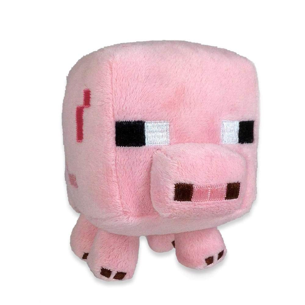 Foto 2 pulgar | Peluche Suave De 7 Pulgadas Con Forma De Cerdito De Minecraft - Venta Internacional.