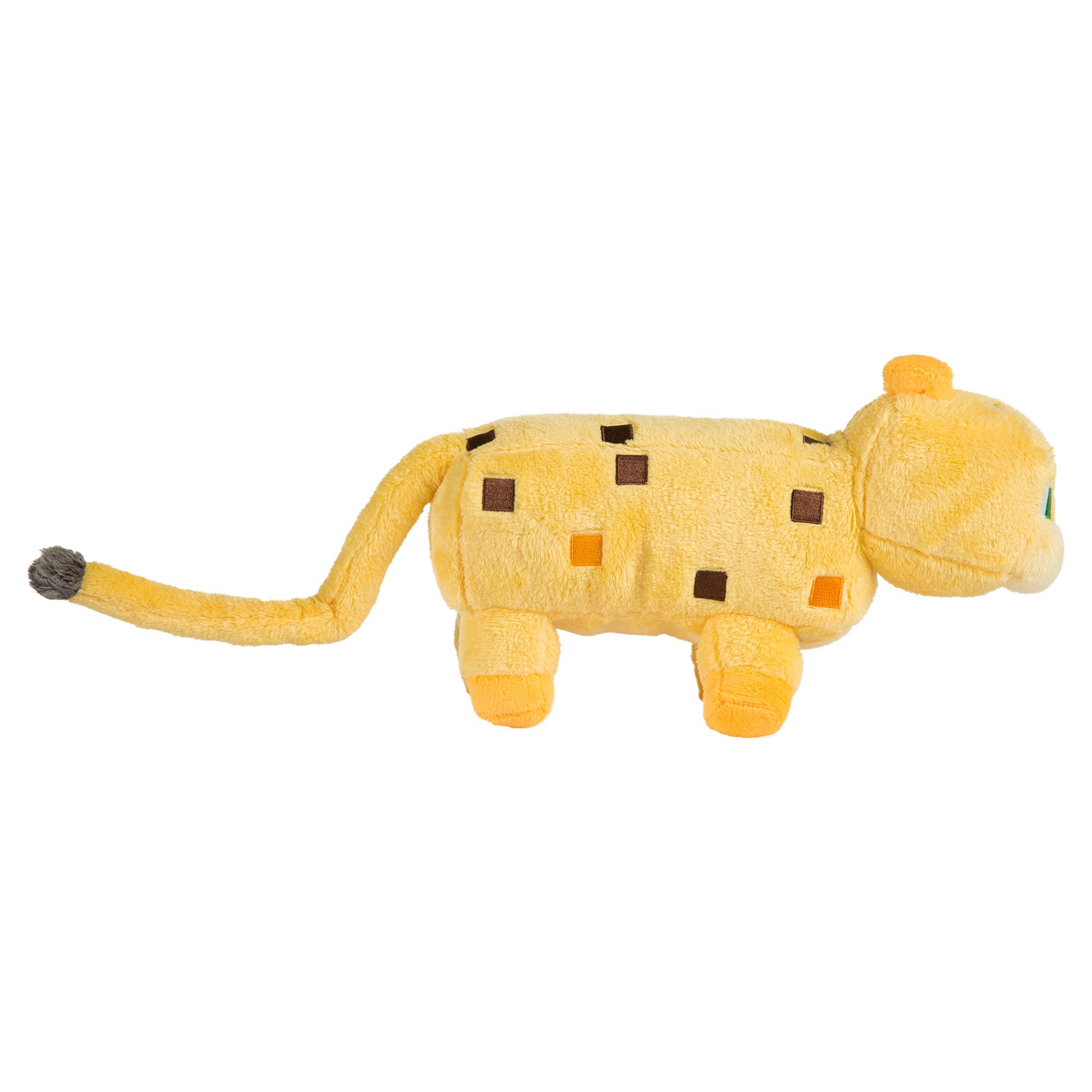 Foto 3 pulgar | Peluche De Peluche Jinx Minecraft Ocelot Amarillo 35 Cm - Venta Internacional.