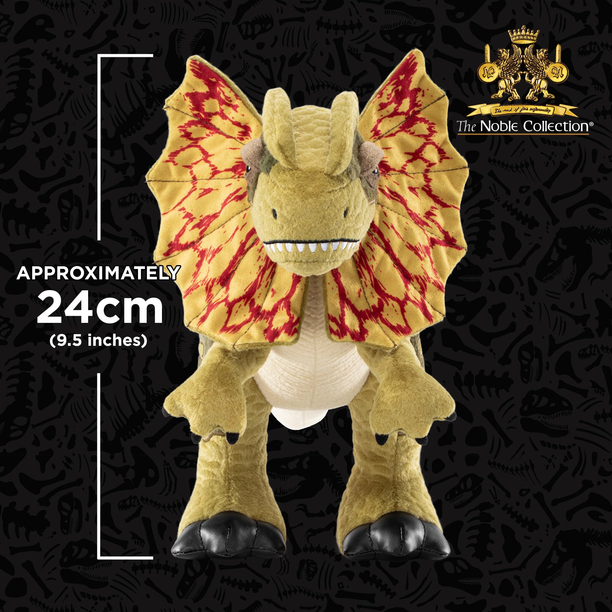 Foto 3 pulgar | Peluche Dilophosaurus Jurassic Park Collector 25 Cm The Noble - Venta Internacional.