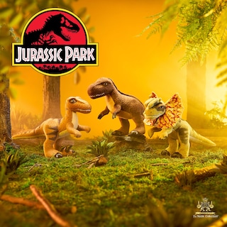 Foto 4 | Peluche Dilophosaurus Jurassic Park Collector 25 Cm The Noble - Venta Internacional.