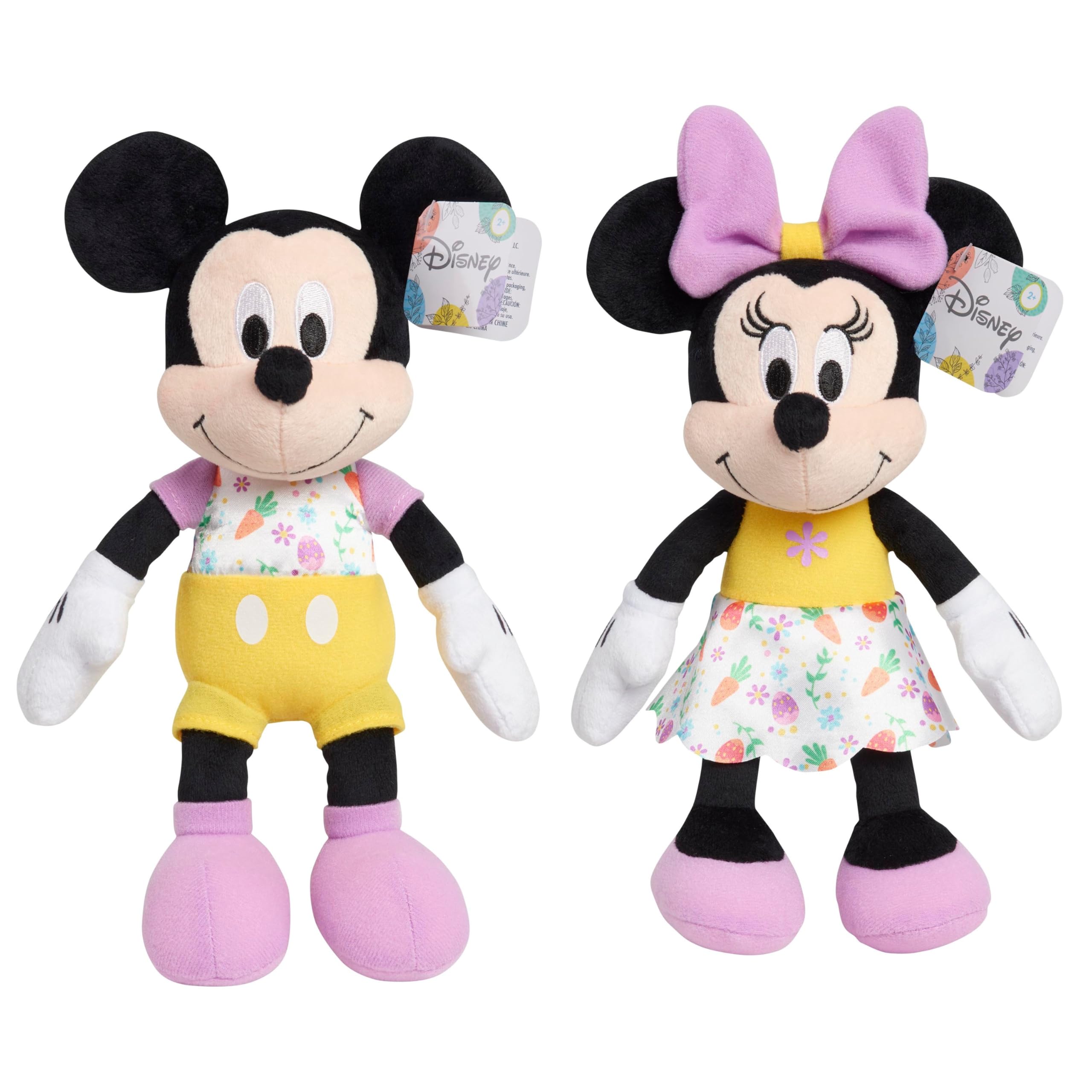 Peluche De Peluche Just Play Disney Easter Mickey & Minnie - Venta Internacional.