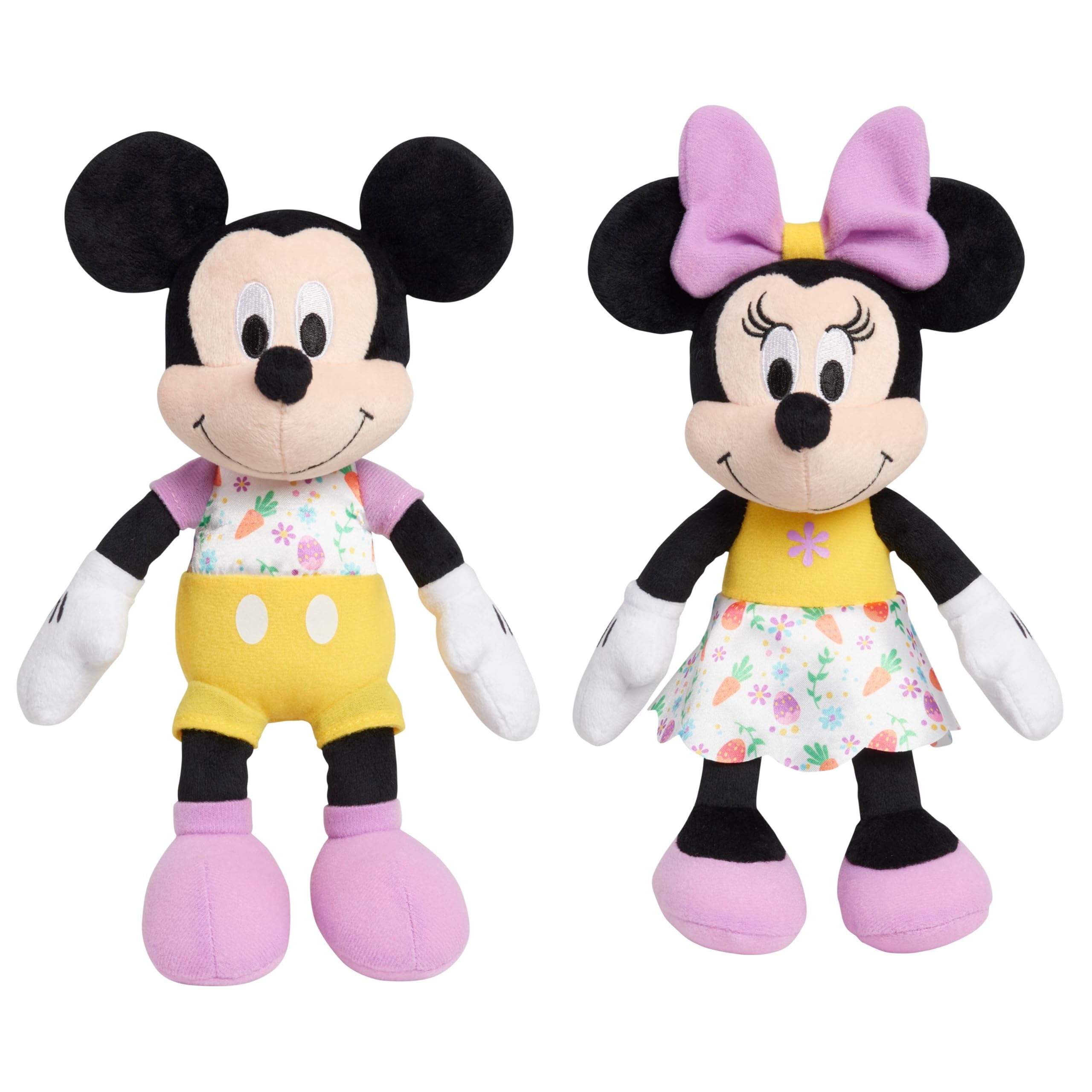 Foto 6 pulgar | Peluche De Peluche Just Play Disney Easter Mickey & Minnie - Venta Internacional.