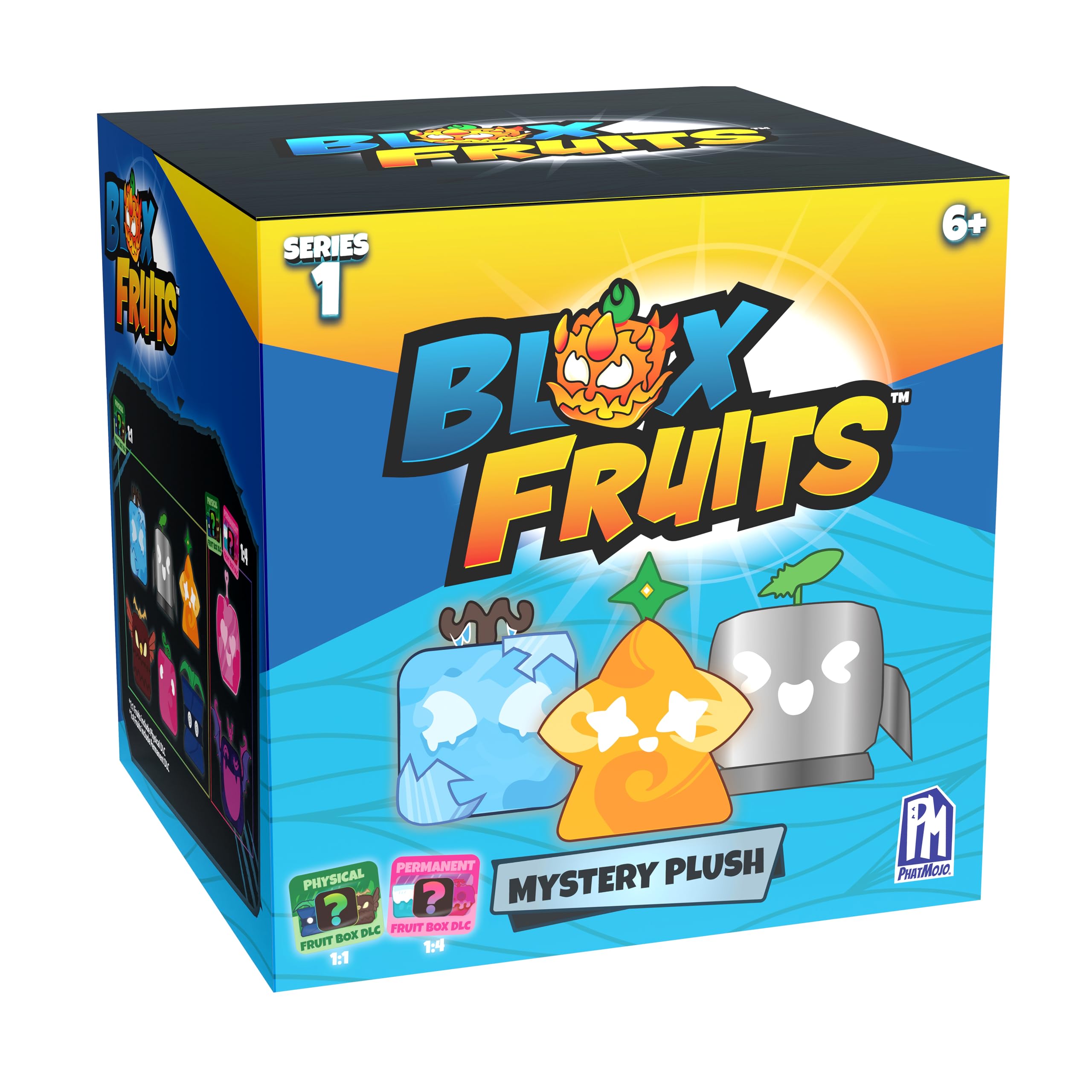 Foto 2 pulgar | Blox Fruits De Peluche Coleccionables De 10 Cm, Caja Ciega Phatmojo - Venta Internacional.