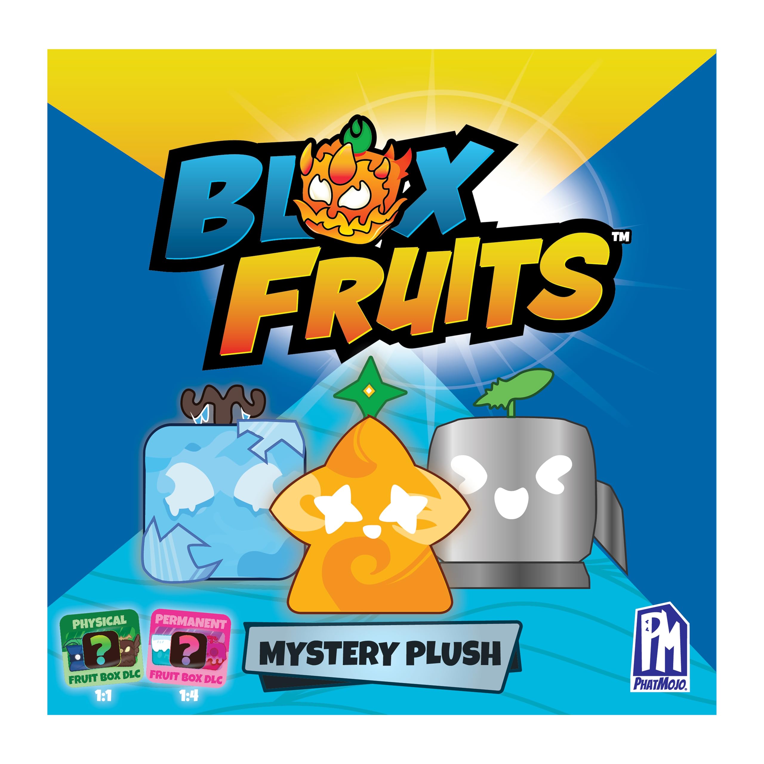 Foto 4 pulgar | Blox Fruits De Peluche Coleccionables De 10 Cm, Caja Ciega Phatmojo - Venta Internacional.