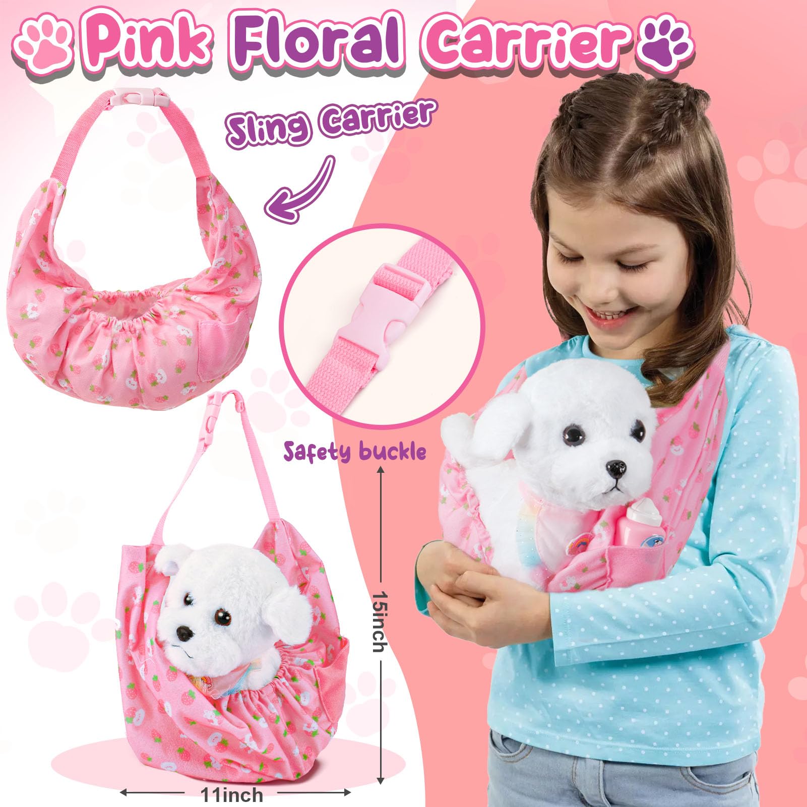 Foto 5 pulgar | Peluche Interactivo Electrónico Con Control Remoto Toy Dog Golray - Venta Internacional.