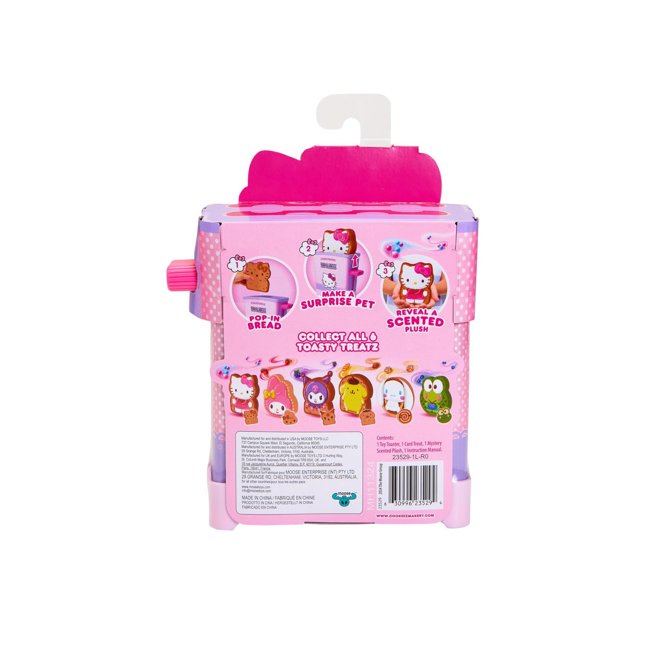 Foto 4 | Tostadora De Peluche Cookeez Makery Hello Kitty  And Friends - Venta Internacional.