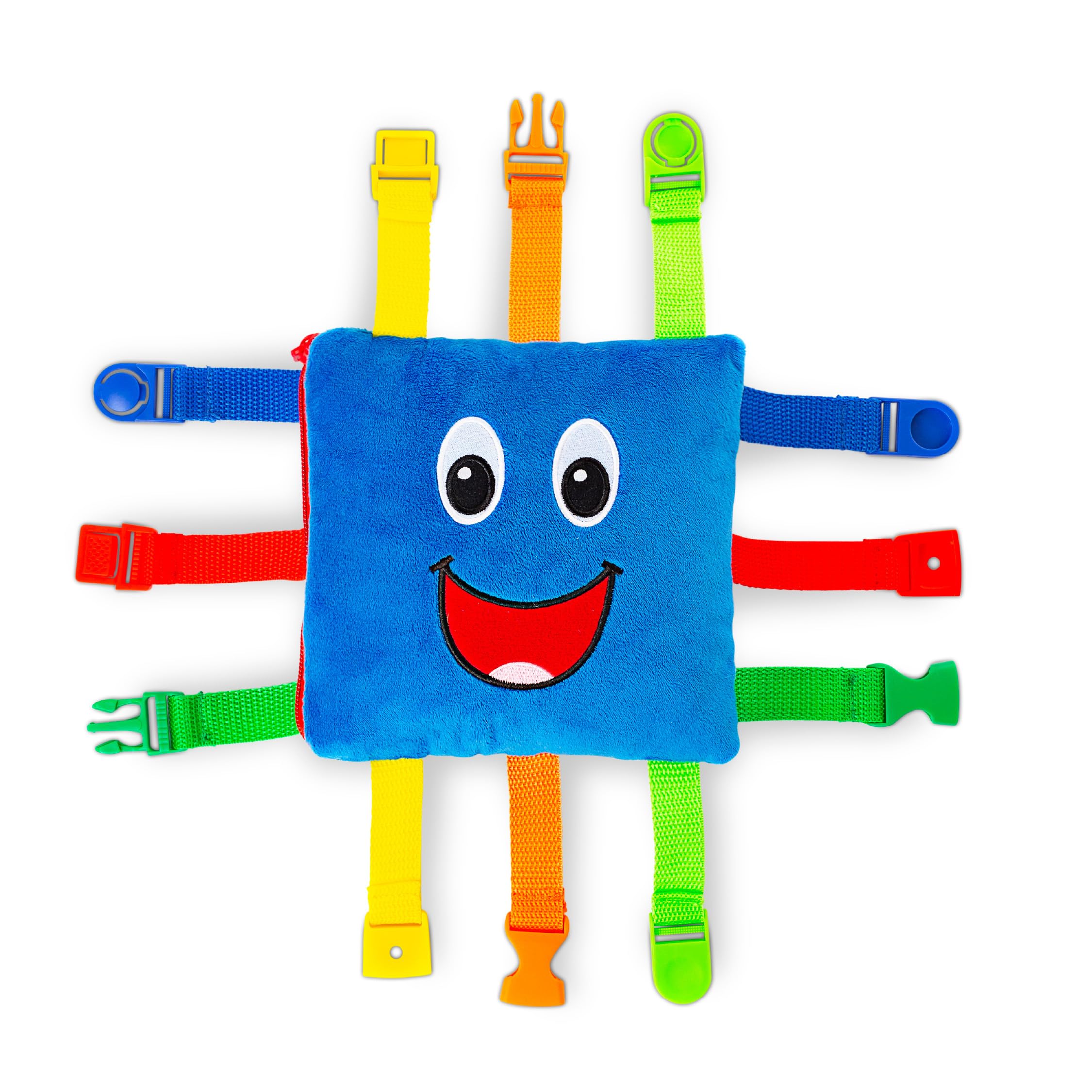 Foto 1 | Actividad De Aprendizaje, Juguetes Con Hebilla, Boomer Square, Para Niños Pequeños - Venta Internacional.