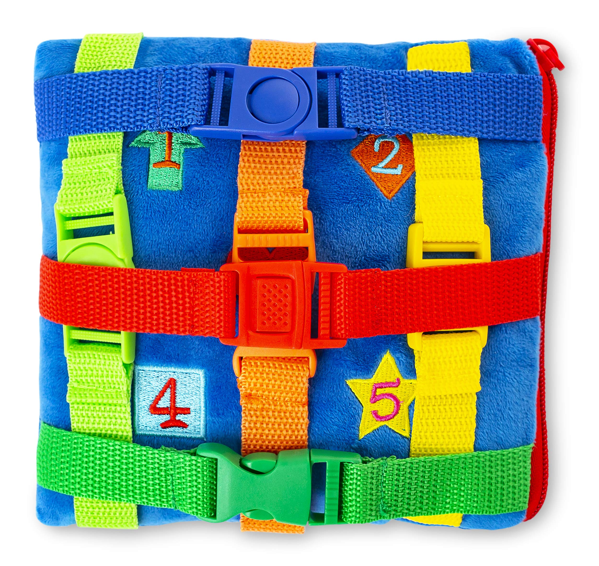 Foto 7 pulgar | Actividad De Aprendizaje, Juguetes Con Hebilla, Boomer Square, Para Niños Pequeños - Venta Internacional.