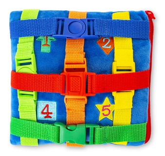 Foto 6 | Actividad De Aprendizaje, Juguetes Con Hebilla, Boomer Square, Para Niños Pequeños - Venta Internacional.