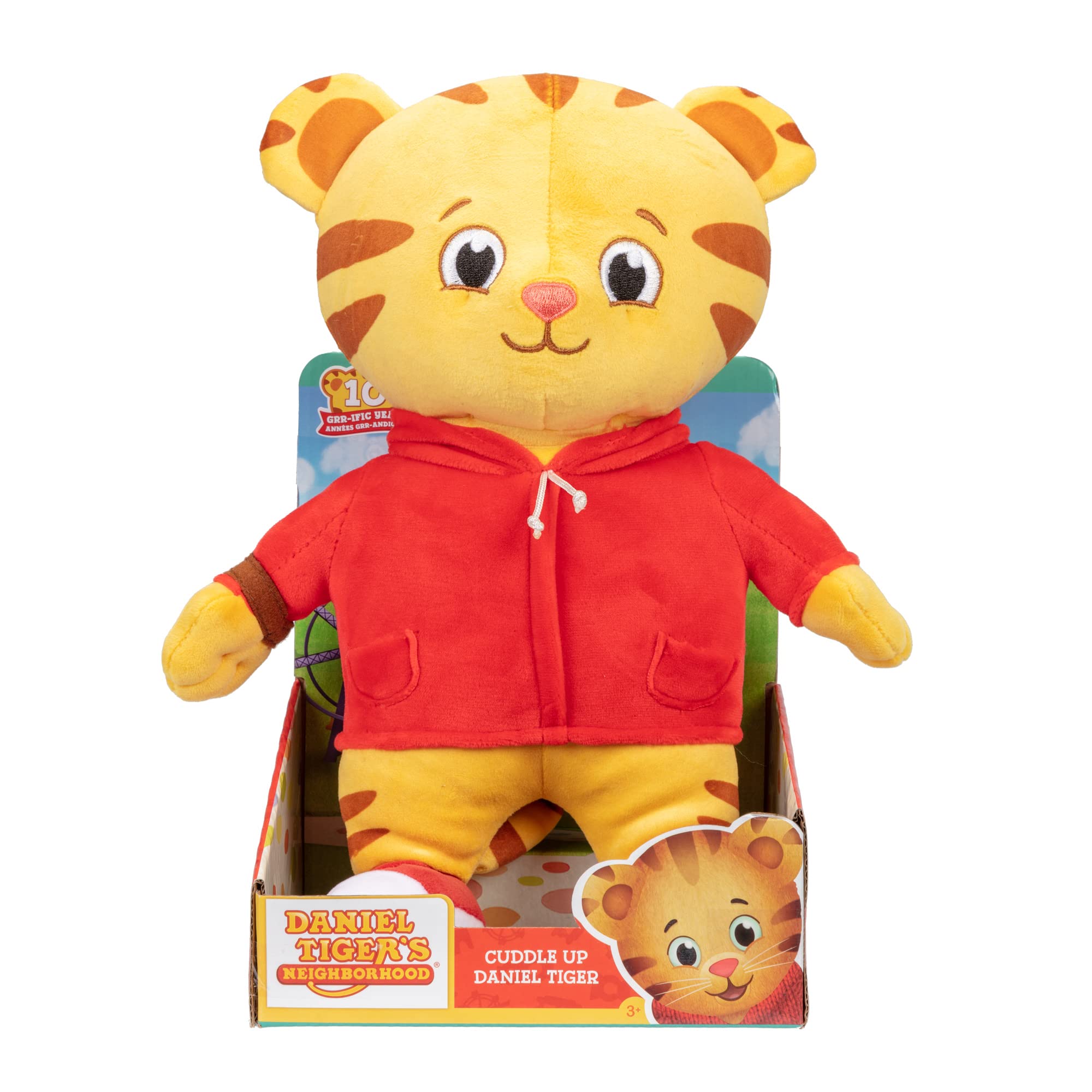 Foto 7 pulgar | Peluche Daniel Tiger's Neighborhood Cuddle De Hasta 30 Cm De Altura - Venta Internacional.