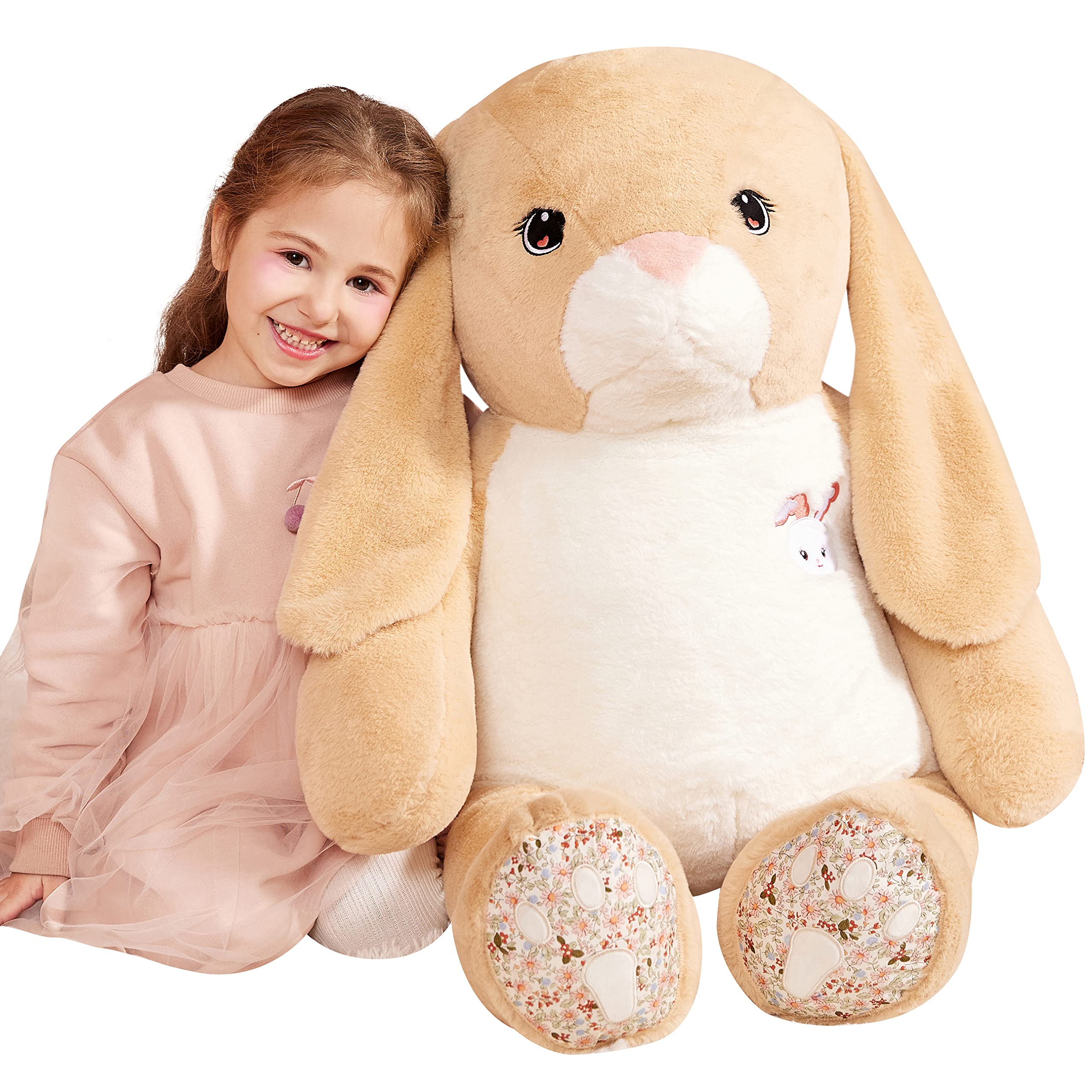 Peluche Ikasa Giant Rabbit 30 Cm Para Niños - Venta Internacional.