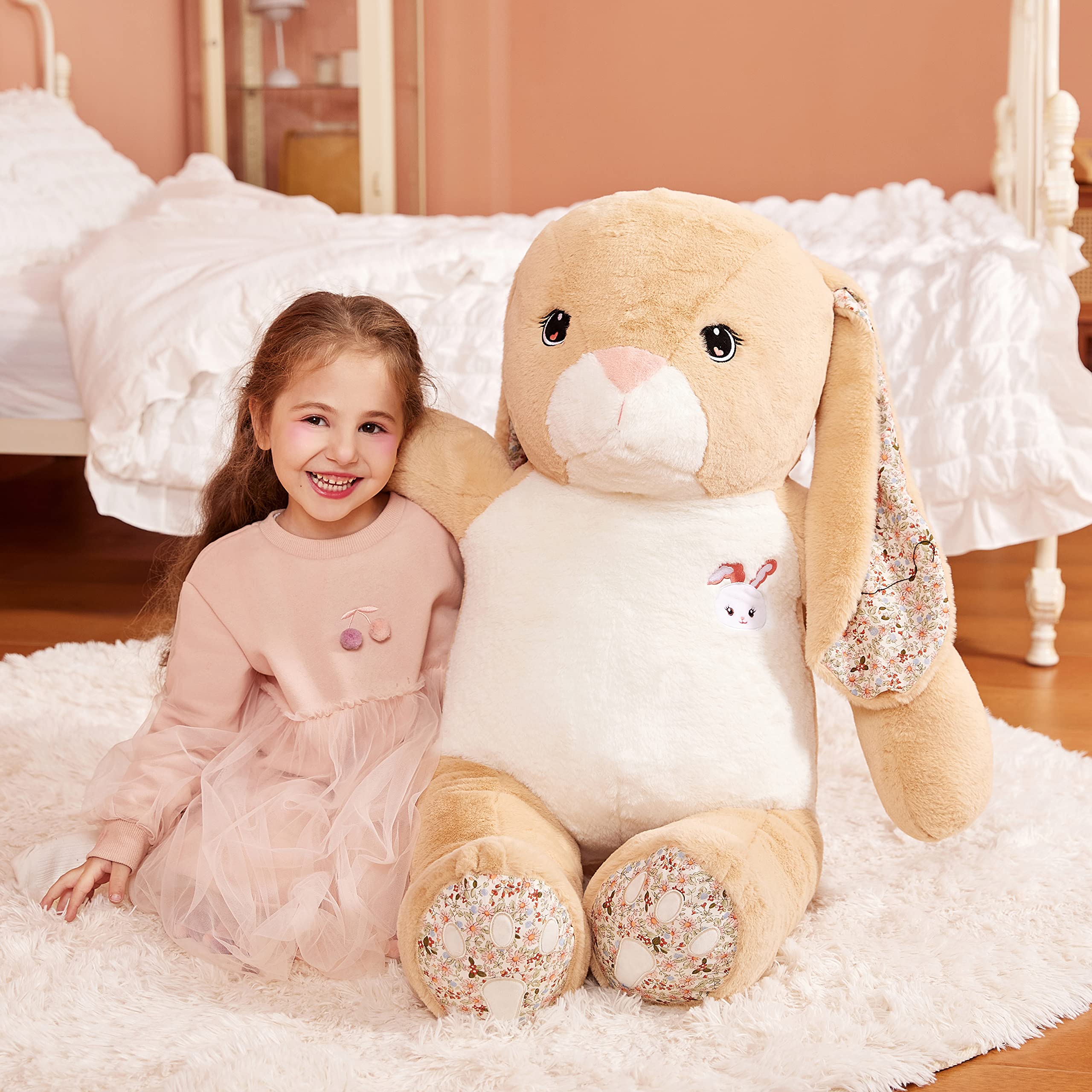 Foto 3 pulgar | Peluche Ikasa Giant Rabbit 30 Cm Para Niños - Venta Internacional.